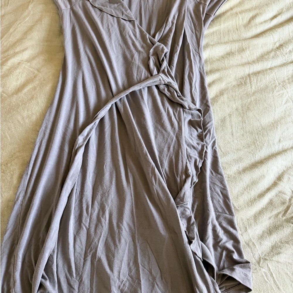 Banana Republic Grey Asymmetrical Dress